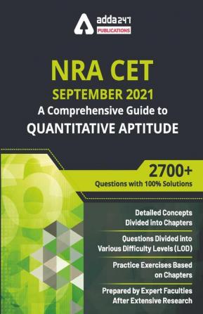 A Comprehensive Guide to Quantitative Aptitude for NRA CET Exam