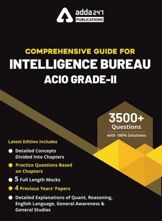 A Comprehensive Guide for Intelligence Bureau ACIO Grade-II 2020-2021 Exam