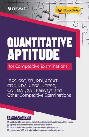 Quantitative Aptitude For Competitive Examinations