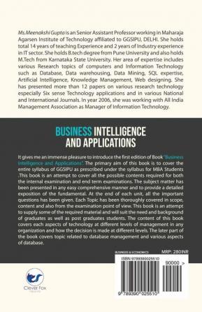 Business Intelligence and Applications