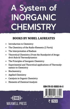 A System of Inorganic Chemistry