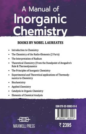 A Manual of Inorganic Chemistry