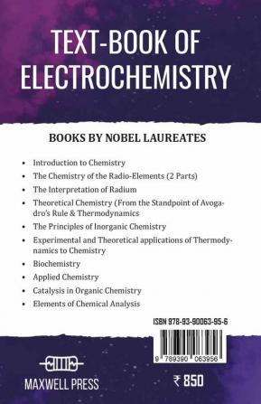 Textbook of Electrochemistry