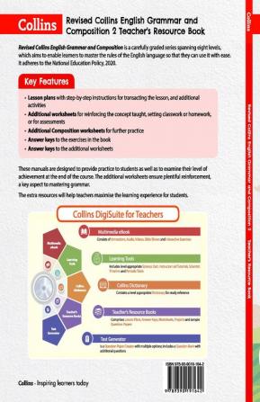 REVISED ENGLISH GRAMMAR & COMPOSITION Teacher's Manual 2