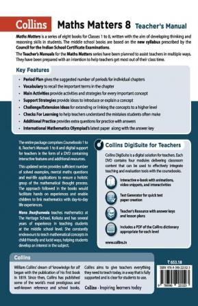 Maths Matters Teacher's Manual 8