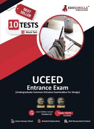 UCEED 2023 : Undergraduate Common Entrance Exam For Design (English Edition) - 10 Full Length Mock Tests (Solved Questions) with Free Access to Online Tests