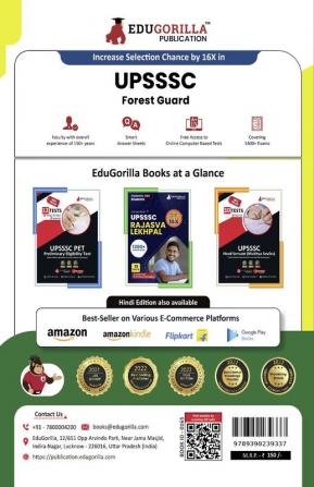 UPSSSC Forest Guard Exam 2023 (Van Daroga) - 10 Full Length Mock Tests (1000 Solved Questions) English Edition Book Based on Latest Pattern with Free Access to Online Tests