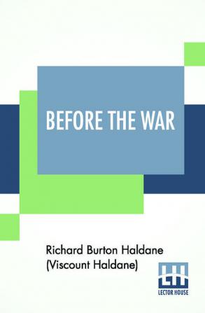 Before The War