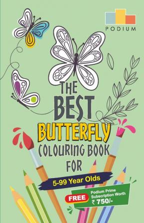 The Best Butterfly Colouring Book