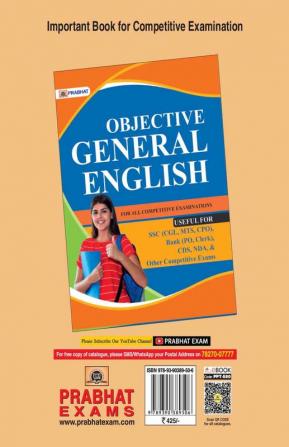 General English Book for all Government & Competitive Exams (Bank SSC Defense Management (CAT XAT GMAT) Railway Police Civil Services Examinations)