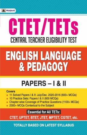 CTET/TETS English Language & Pedagogy Papers-1 & 2