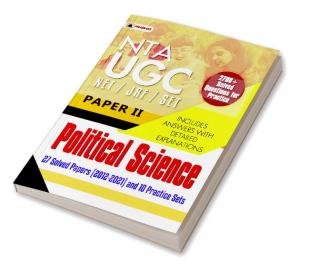 NTA UGC NET/JRF/SET Paper 2 Political Science 27 Solved Papers (2012-2021) And 10 Practice Sets