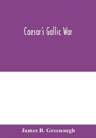 Caesar's Gallic war