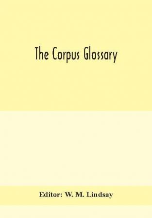 The Corpus glossary