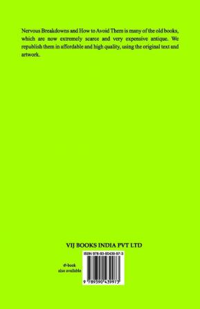 Nervous Breakdowns and How to Avoid Them