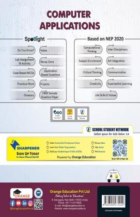 Touchpad Computer Applications Class 10 A Textbook For Subject Code 165