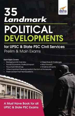 35 Landmark Political Developments for UPSC IAS/ IPS Prelim & Main Exams