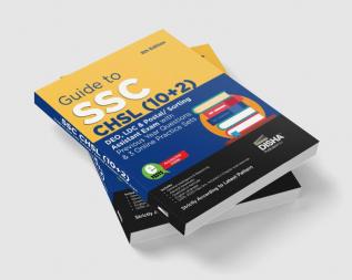 Guide to SSC - CHSL (10+2) DEO LDC & Postal/ Sorting Assistant Exam with Previous Year Questions & 3 Online Practice Sets 9th Edition