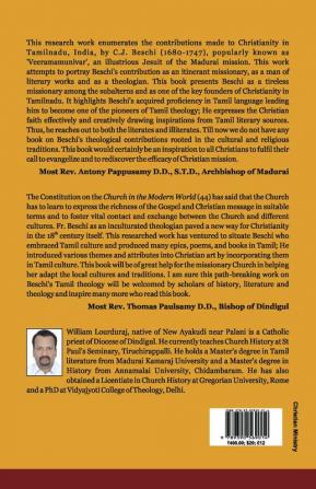 C.J. Beschi SJ (Veeramamunivar) A Missionary Tamil Scholar and Theologian