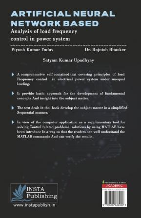 Artificial Neural Network Based Analysis of Load Frequency Control in Power System