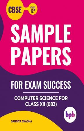 Computer Science for Class XII (083)