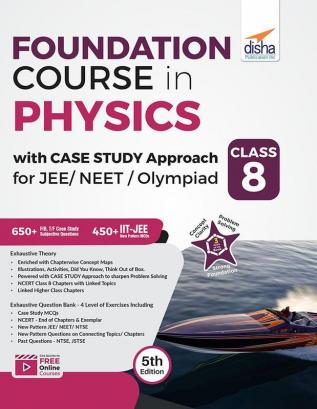 Foundation Course in Physics with Case Study Approach for JEE/ NEET/ Olympiad Class 8 - 5th Edition