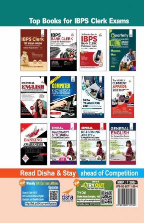 20 Practice Sets for IBPS Bank Clerk Preliminary & Main Exams (16 in Book + 4 Online Tests) 10th Edition