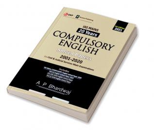 IAS Mains Compulsory English - 20 Years Solved Papers 2001-2020 7e by AP Bhardwaj