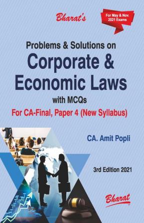 Problems & Solutions on Corporate & Economic Laws with MCQs