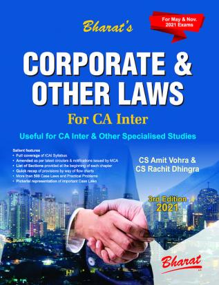 CORPORATE & OTHER LAWS for CA Inter