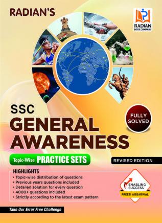 SSC General Awareness Topic-wise Practice Set Book 2022 - Testbook with 4000+ Questions (English Medium)