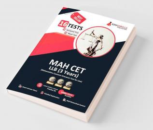 MAH CET LLB 3 Years Exam Prep Book 2025 - 8 Full Length Mock Tests and 8 Sectional Tests (1500 Solved Objective Questions) with Free Access to Online Tests