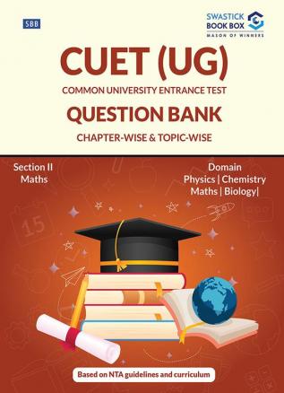 NTA CUET (UG) Entrance Exam Preparation Book for Maths