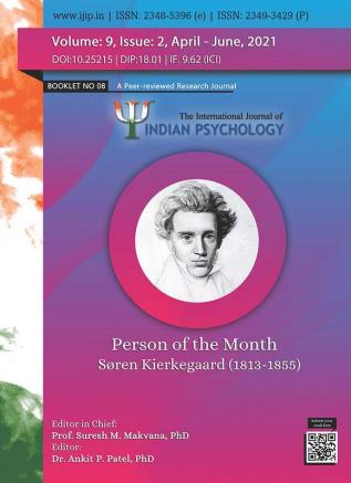 THE INTERNATIONAL JOURNAL OF INDIAN PSYCHOLOGY VOLUME 9 ISSUE 2 BOOKLET NO 08