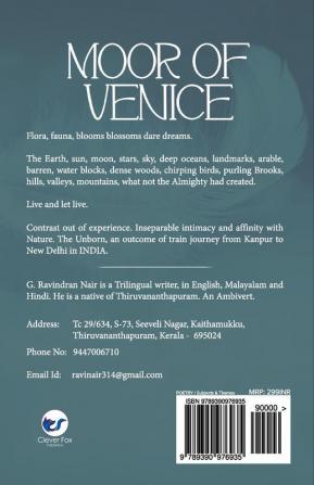 Moor of Venice: A Collection of English Poems By