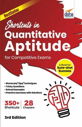 Shortcuts in Quantitative Aptitude for Competitive Exams 3rd Edition