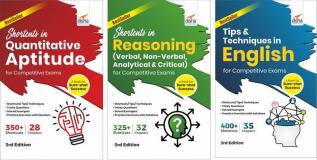 Shortcuts & Tips In Quantitative Aptitude| Reasoning| English For Competitive Exams 2Nd Edition