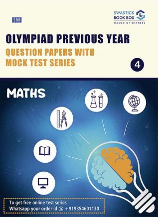 Maths Olympiad Previous Year Question Papers With Mock Test Series - Class 4