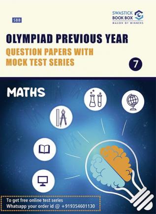 Olympiad Books For Class 7 - Previous Year Question Papers and Mock Tests [Maths]