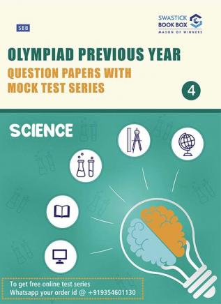 Olympiad Previous Year Question Papers with Mock Test Series - Class 4 [Science]