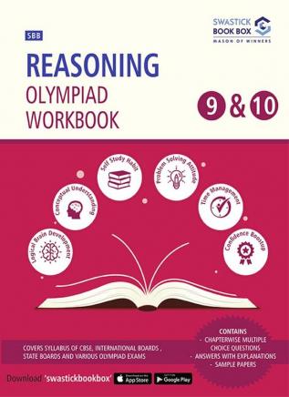 SBB Reasoning Olympiad Workbook - Class 9 & 10