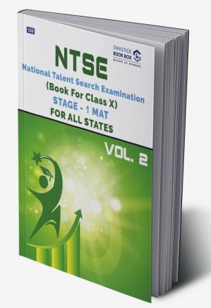 NTSE Book For Class X - Stage 1 MAT (Volume 2)