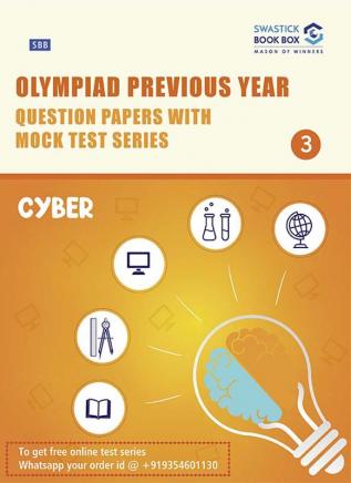 Olympiad Previous Year Question Papers With Mock Test Series - Class 3 [Cyber]