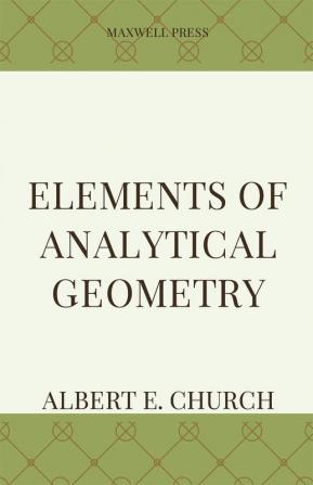 Elements of Analytical Geometry