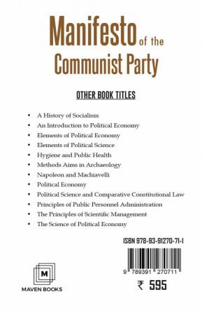 Manifesto of the Communist Party