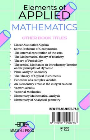 Elements of Applied Mathematics