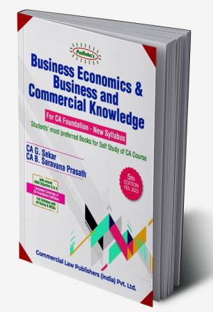 Business Economics & Business & Commercial Knowledge