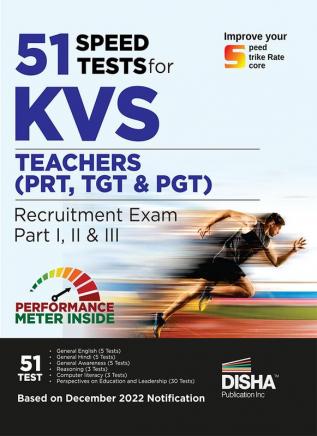 51 Speed Tests for KVS Teachers (PRT TGT & PGT) Recruitment Exam Part I II & III | Improve your Speed Strike Rate & Score | Test Series | Kendriya Vidyalaya Sangathan |