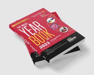 The Mega Yearbook 2023 for Competitive Exams - 8th Edition | General Knowledge Studies & Current Affairs | UPSC State PSC CUET SSC Bank PO/ Clerk BBA MBA RRB NDA CDS CAPF CRPF |