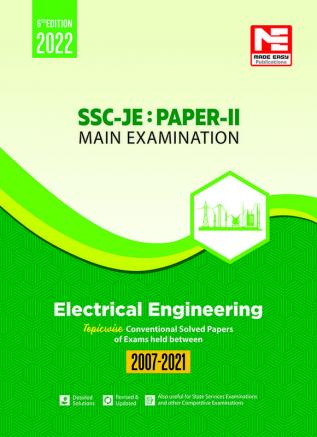 SSC-JE Previous Years Conventional Solved Papers (2007-2021) : Electrical Engineering